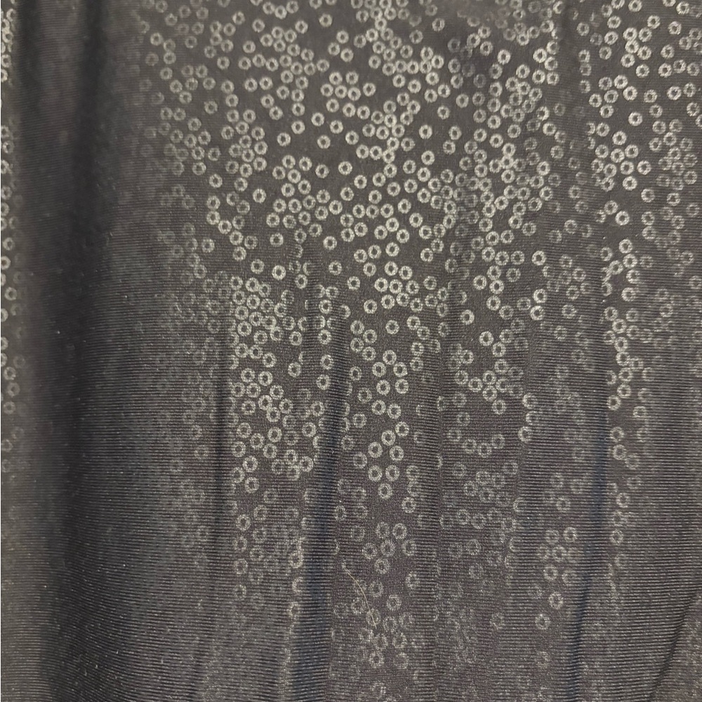 Lisa Mckinnon Black Sequin Patterned Skating Legg… - image 2